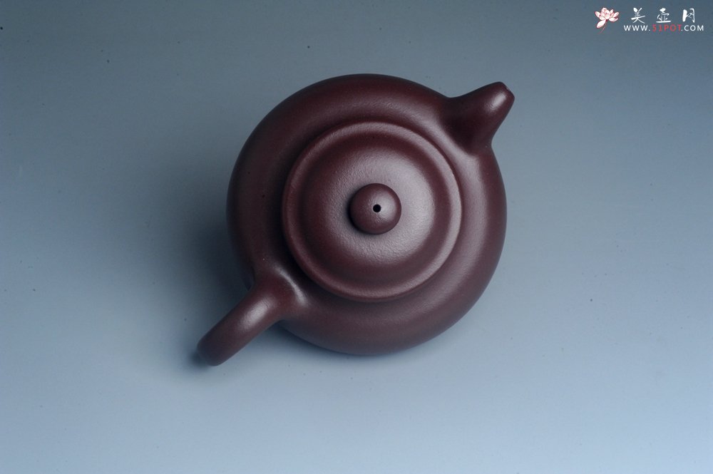 紫砂壶图片：潜力股周小培老师 油润紫泥全手工大亨掇只壶 深得老味 - 宜兴紫砂壶网