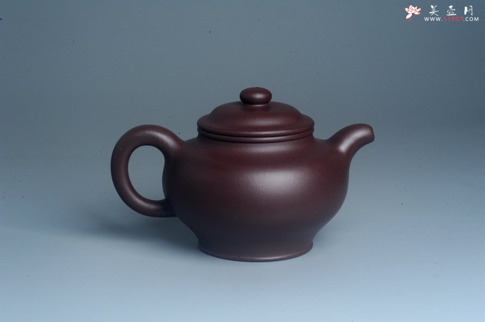 紫砂壶图片：潜力股周小培老师 油润紫泥全手工大亨掇只壶 深得老味 - 宜兴紫砂壶网