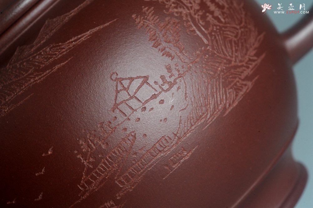 紫砂壶图片：美壶特惠 优质紫泥精致凤鸣壶 - 宜兴紫砂壶网