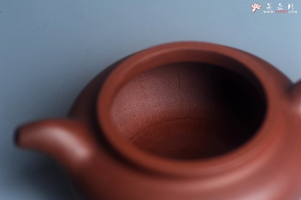 紫砂壶图片：油润底曹青 全手工寿珍仿古 深得老味 做工特好 - 宜兴紫砂壶网