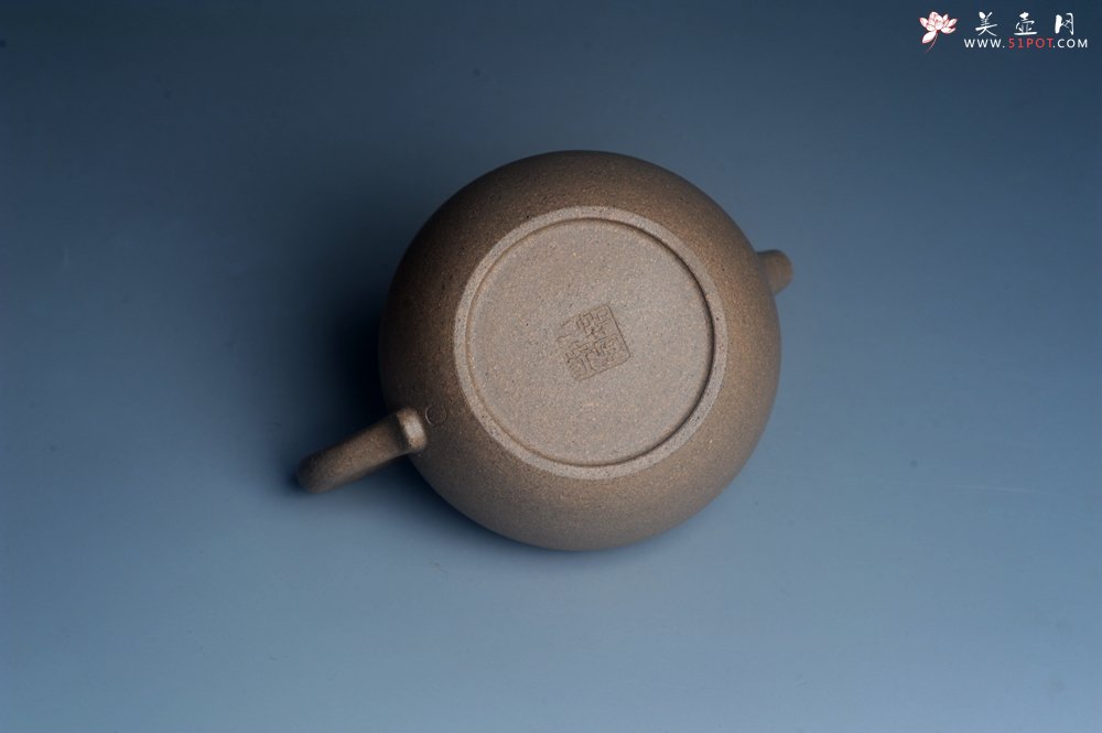 紫砂壶图片：特好高温本山老段泥 全手工大彬圈钮紫砂壶 - 宜兴紫砂壶网