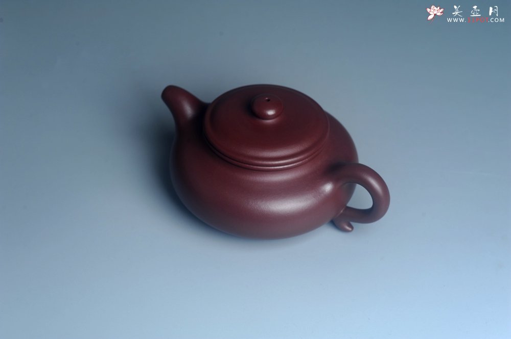 紫砂壶图片：潜力股周小培老师 4号井深井红皮龙 超精致全手工仿古壶 做工不输万元同类作品 - 宜兴紫砂壶网