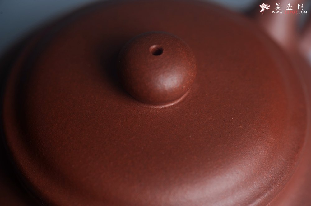 紫砂壶图片：油润底曹青 全手工寿珍仿古 深得老味 做工特好 - 宜兴紫砂壶网