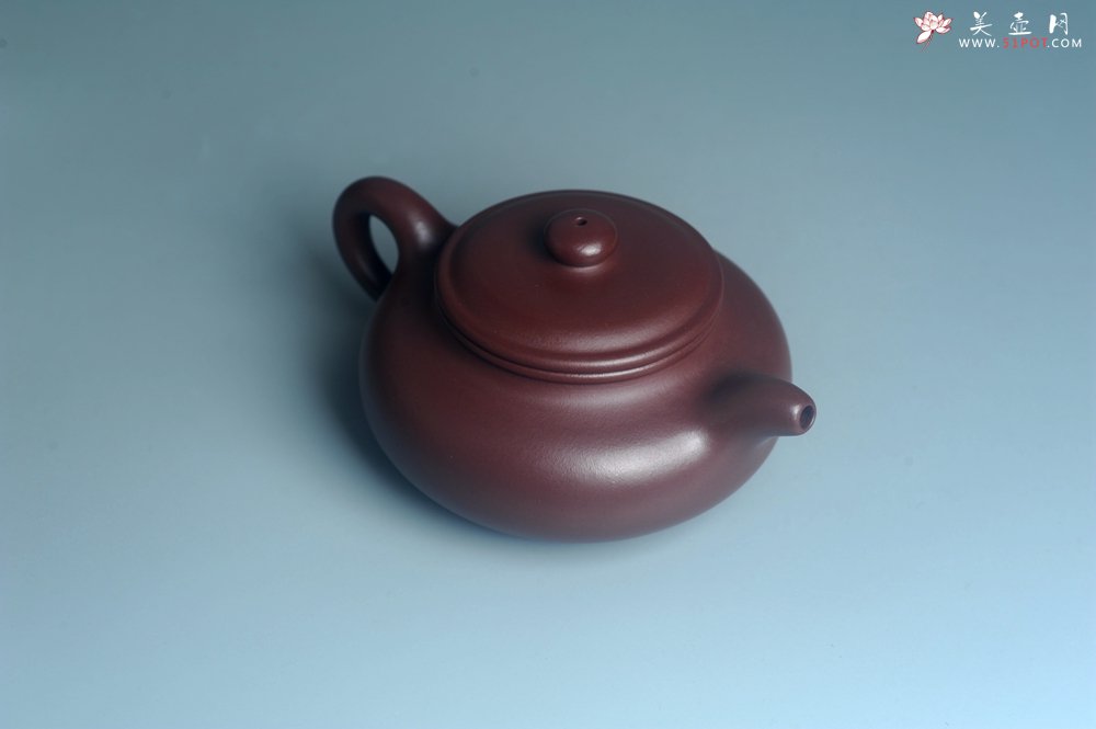 紫砂壶图片：潜力股周小培老师 4号井深井红皮龙 超精致全手工仿古壶 做工不输万元同类作品 - 宜兴紫砂壶网