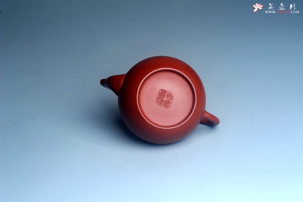 紫砂壶图片：美壶特惠 特好朱泥精致小君德壶 茶人醉爱 - 宜兴紫砂壶网