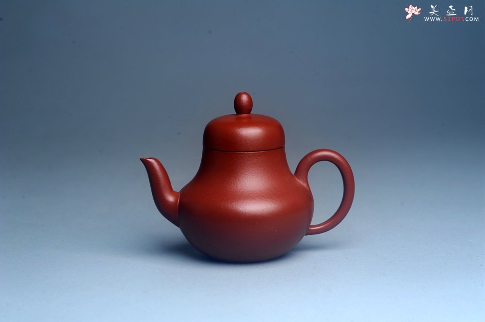 紫砂壶图片：美壶特惠 特好朱泥精致小君德壶 茶人醉爱 - 宜兴紫砂壶网