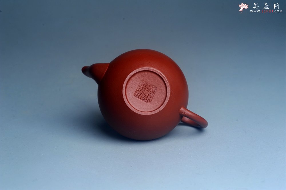 紫砂壶图片：美壶特惠 特好朱泥精致小君德壶 茶人醉爱 - 宜兴紫砂壶网
