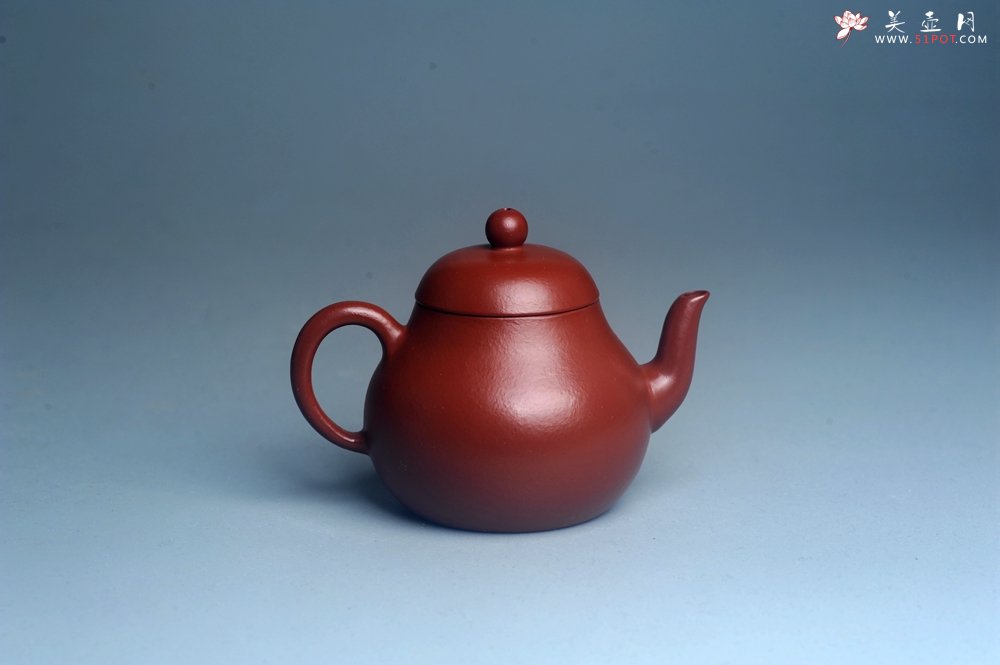 紫砂壶图片：美壶特惠 特好朱泥精致小君德壶 茶人醉爱 - 宜兴紫砂壶网