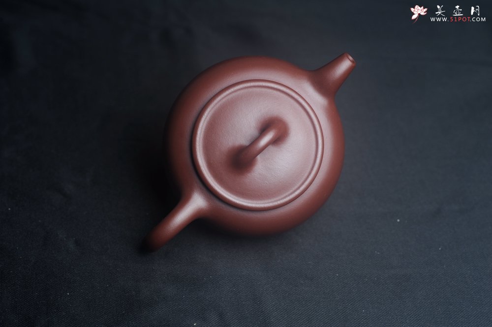紫砂壶图片：潜力股周小培老师 4号井深井红皮龙 全手工过桥井栏壶 - 宜兴紫砂壶网