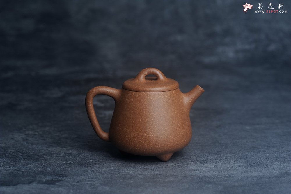 紫砂壶图片：美壶特惠 潜力股王静然 精致老段泥高石瓢 泥绘梅花鹿 特文气 呦呦鹿鸣食野之苹 - 宜兴紫砂壶网