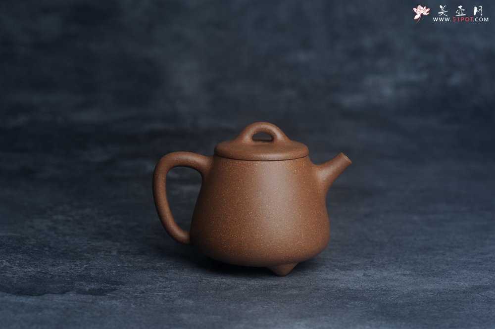 紫砂壶图片：美壶特惠 潜力股王静然 精致老段泥高石瓢 泥绘大公鸡 特吉利文气 - 宜兴紫砂壶网