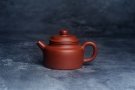紫砂壶图片：油润老清水泥全手工小品德中壶 特实用文气 - 宜兴紫砂壶网