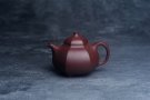 紫砂壶图片：美壶特惠 潜力股凌晨老师 精致全手工枣红泥六方乳鼎茶壶 - 宜兴紫砂壶网