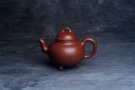 紫砂壶图片：潜力股周小培老师 4号井深井红皮龙 全手工桥钮乳鼎壶 期待与您结缘 - 宜兴紫砂壶网