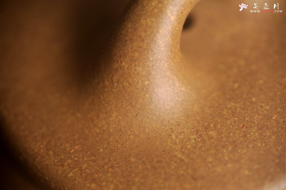 紫砂壶图片：美壶特惠 特好老黄段泥精致子冶石瓢壶 浮生若梦 - 宜兴紫砂壶网