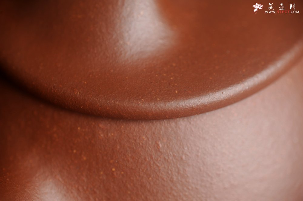 紫砂壶图片：美壶特惠 特好红泥拼降坡 经典满瓢 石瓢（霸王瓢）泥料特好 做工灰常精致 不输千元作品 - 宜兴紫砂壶网