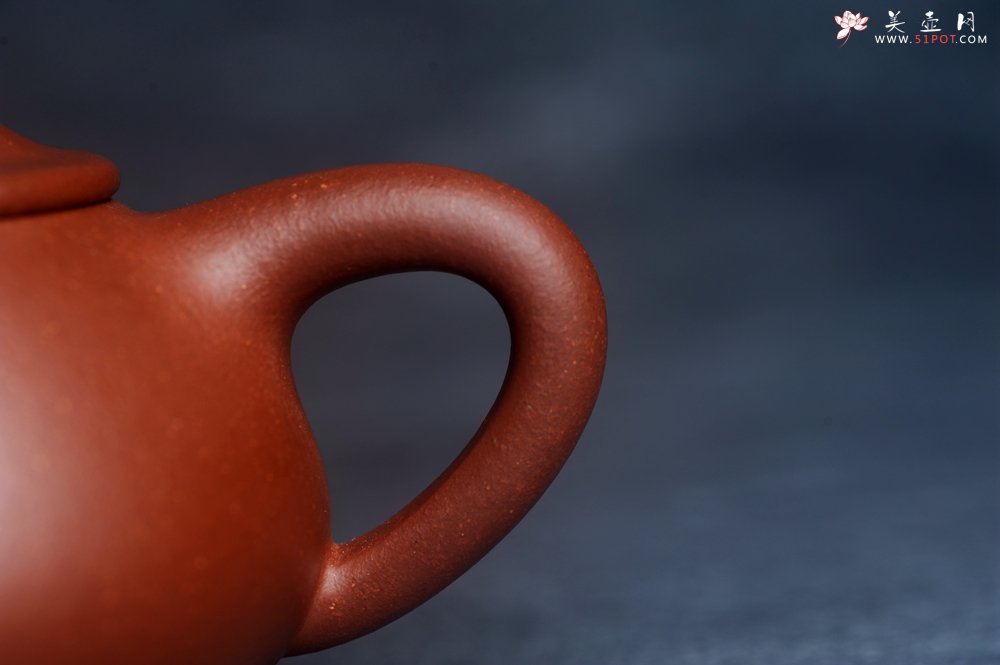 紫砂壶图片：美壶特惠 特好红泥拼降坡 经典满瓢 石瓢（霸王瓢）泥料特好 做工灰常精致 不输千元作品 - 宜兴紫砂壶网