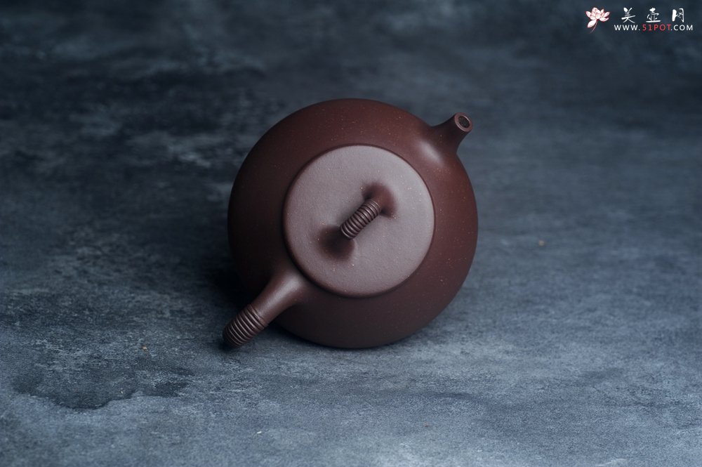 紫砂壶图片：美壶年底特惠 精致优质紫泥线瓢壶 - 宜兴紫砂壶网