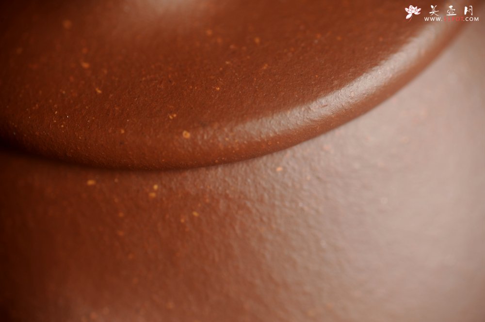 紫砂壶图片：王老师新品 庆十一特惠 全手工红降坡合瓢壶 特文气 - 宜兴紫砂壶网