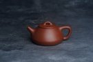 紫砂壶图片：王老师新品 庆十一特惠 全手工红降坡合瓢壶 特文气 - 宜兴紫砂壶网