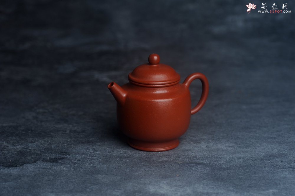 紫砂壶图片：美壶特惠 优质朱泥小品宫灯壶 茶人醉爱 - 宜兴紫砂壶网