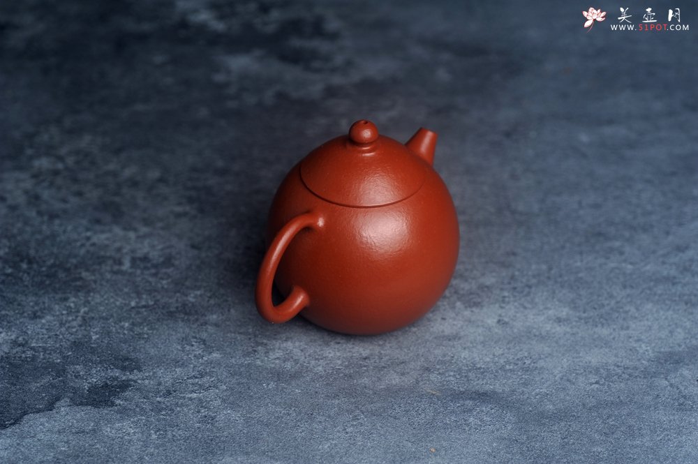 紫砂壶图片：美壶特惠 优质小品朱泥小龙蛋 茶人醉爱 - 宜兴紫砂壶网