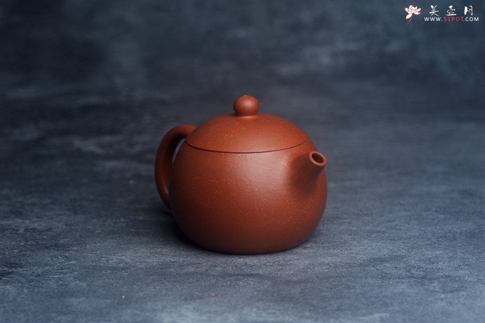 紫砂壶图片：美壶特惠 全手工优质红降坡泥西施壶 特文气 - 宜兴紫砂壶网