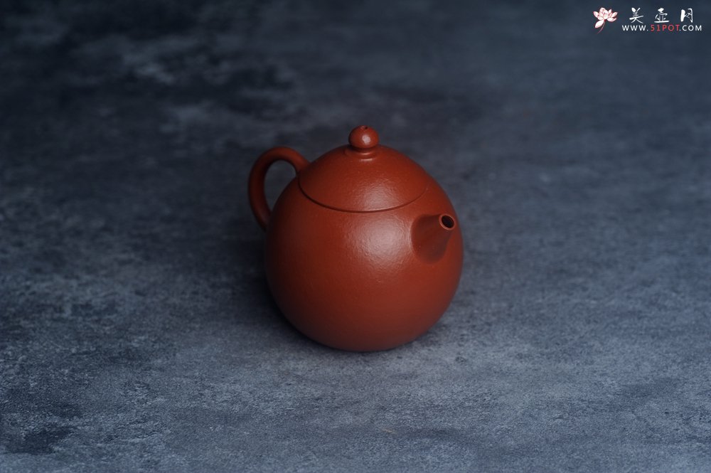 紫砂壶图片：美壶特惠 优质小品朱泥小龙蛋 茶人醉爱 - 宜兴紫砂壶网