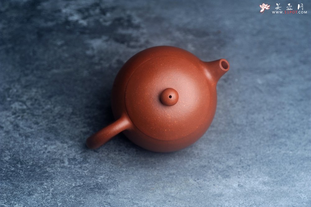 紫砂壶图片：美壶特惠 全手工优质红降坡泥西施壶 特文气 - 宜兴紫砂壶网