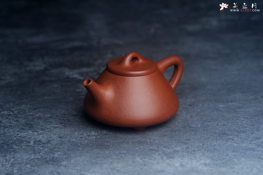 紫砂壶图片：美壶特惠 超精致特好降坡泥小品子冶石瓢 做工和泥料可以和千元作品pk - 宜兴紫砂壶网