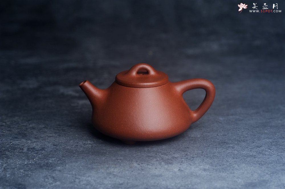 紫砂壶图片：美壶特惠 超精致特好降坡泥小品子冶石瓢 做工和泥料可以和千元作品pk - 宜兴紫砂壶网