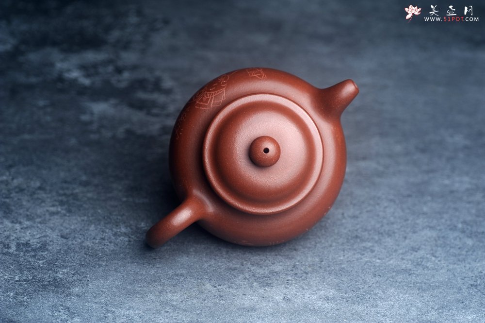 紫砂壶图片：美壶网紫砂壶特惠优质底槽青掇只壶 中式茶具 装饰文雅 茶人醉爱210cc - 宜兴紫砂壶网