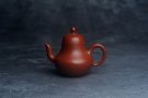 紫砂壶图片：美壶特惠紫砂壶摹古孟臣款朱泥小思亭茶壶 工夫小品中式茶具100cc - 宜兴紫砂壶网