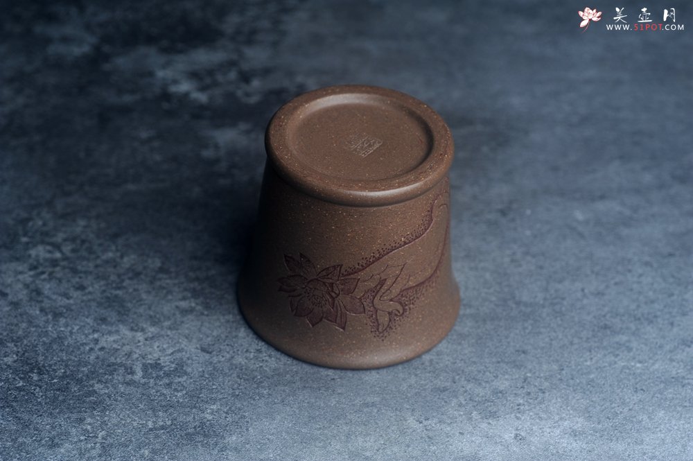 紫砂壶图片：美杯特惠 优质好料好工拈花指主人杯 - 宜兴紫砂壶网