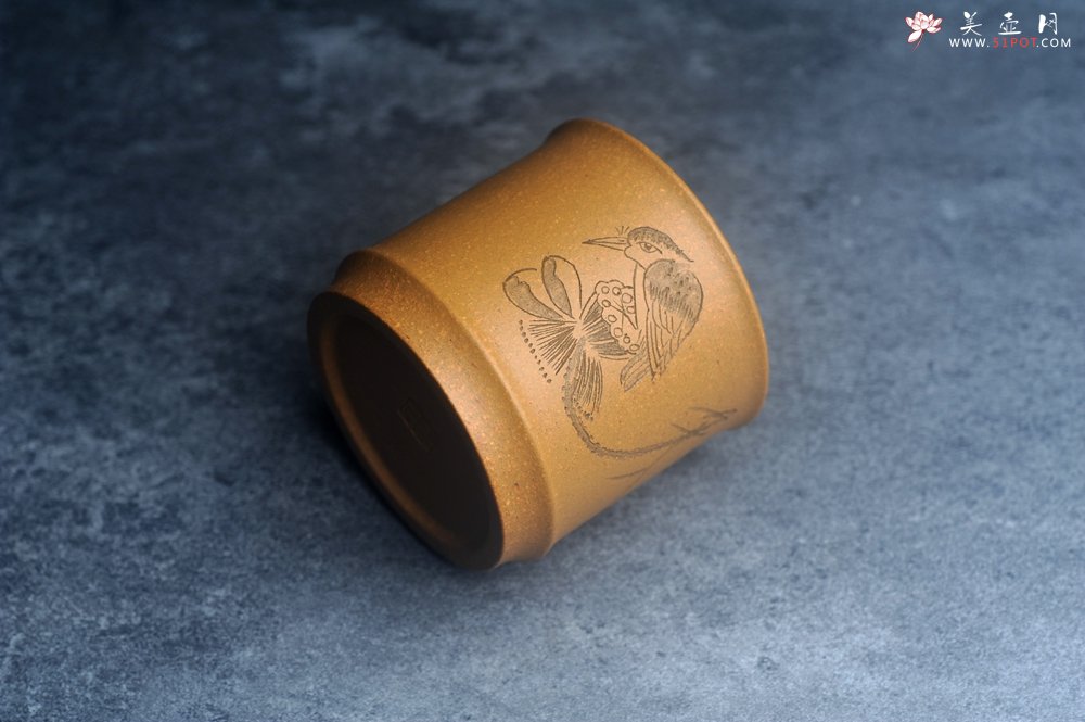 紫砂壶图片：美杯特惠 优质段泥精致清趣杯 主人杯 装饰文雅 - 宜兴紫砂壶网