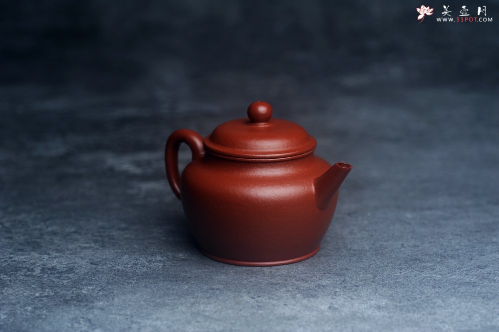 紫砂壶图片：美壶特惠紫砂壶优质朱泥小宫灯壶 工夫小品中式茶具 - 宜兴紫砂壶网