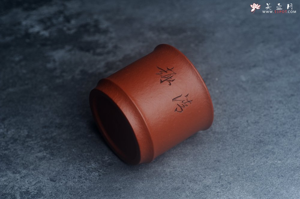紫砂壶图片：美杯特惠 优质朱泥精致清趣杯 主人杯 装饰文雅 - 宜兴紫砂壶网