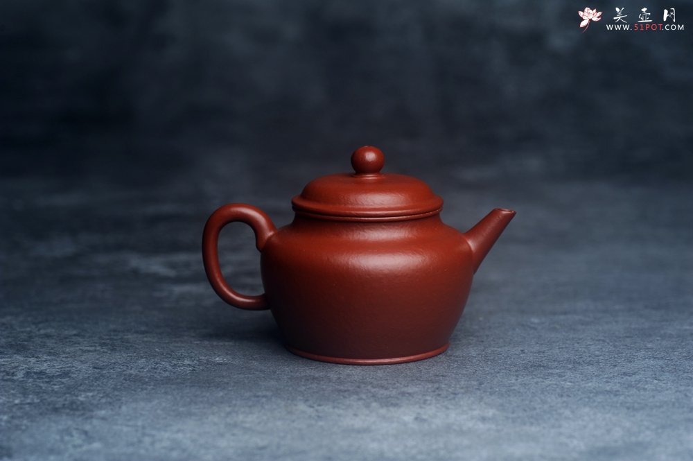 紫砂壶图片：美壶特惠紫砂壶优质朱泥小宫灯壶 工夫小品中式茶具 - 宜兴紫砂壶网