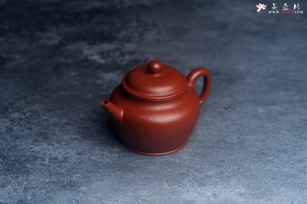 紫砂壶图片：美壶特惠紫砂壶优质朱泥小宫灯壶 工夫小品中式茶具 - 宜兴紫砂壶网