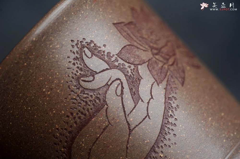 紫砂壶图片：美杯特惠 优质好料好工拈花指主人杯 - 宜兴紫砂壶网