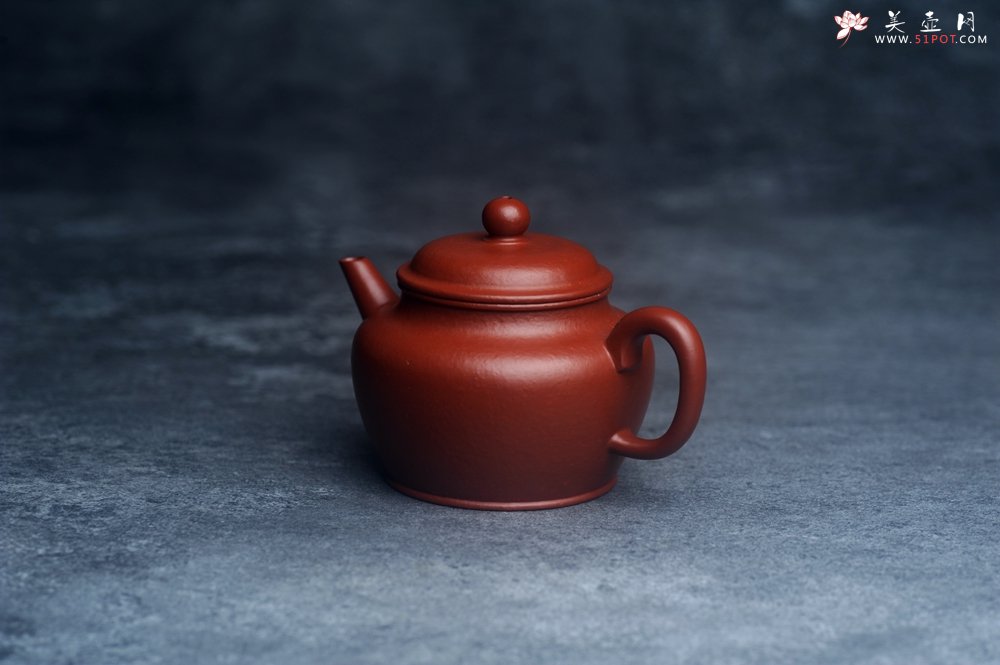 紫砂壶图片：美壶特惠紫砂壶优质朱泥小宫灯壶 工夫小品中式茶具 - 宜兴紫砂壶网