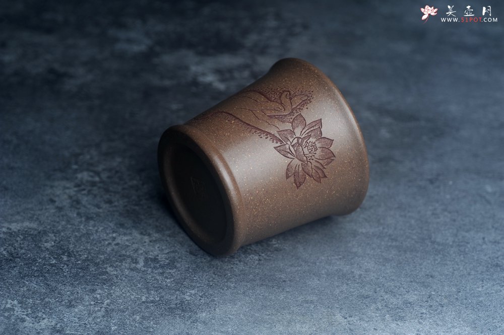 紫砂壶图片：美杯特惠 优质好料好工拈花指主人杯 - 宜兴紫砂壶网