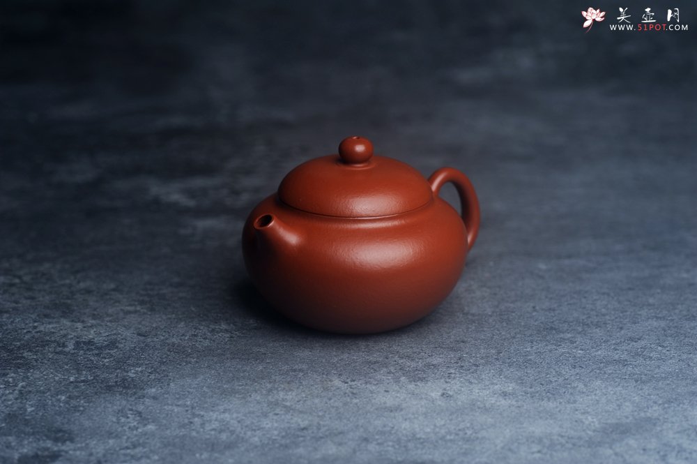 紫砂壶图片：美壶网特惠紫砂壶 马景辉款式手工朱泥西施茶壶 茶人醉爱 - 宜兴紫砂壶网