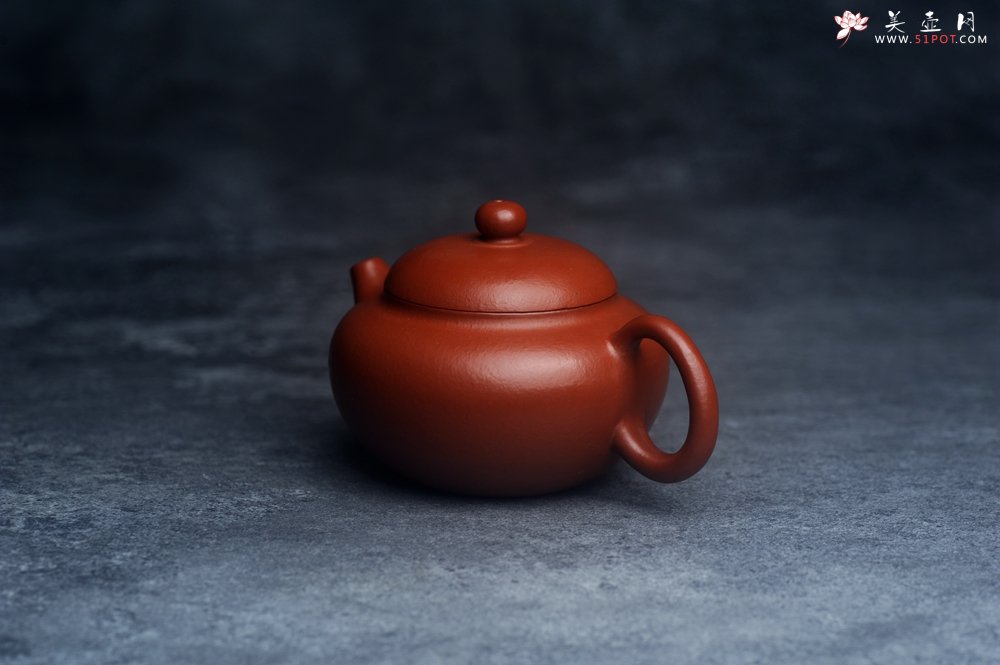 紫砂壶图片：美壶网特惠紫砂壶 马景辉款式手工朱泥西施茶壶 茶人醉爱 - 宜兴紫砂壶网