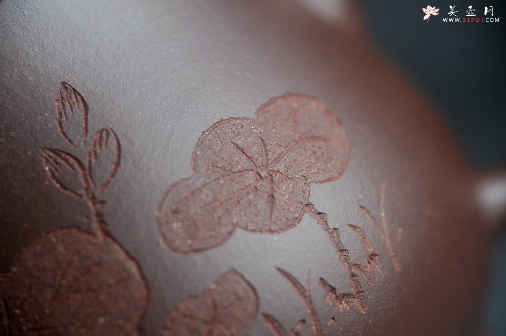 紫砂壶图片：美杯特惠 办公旅行便携式茶具荷叶盖杯 泥料超好 - 宜兴紫砂壶网