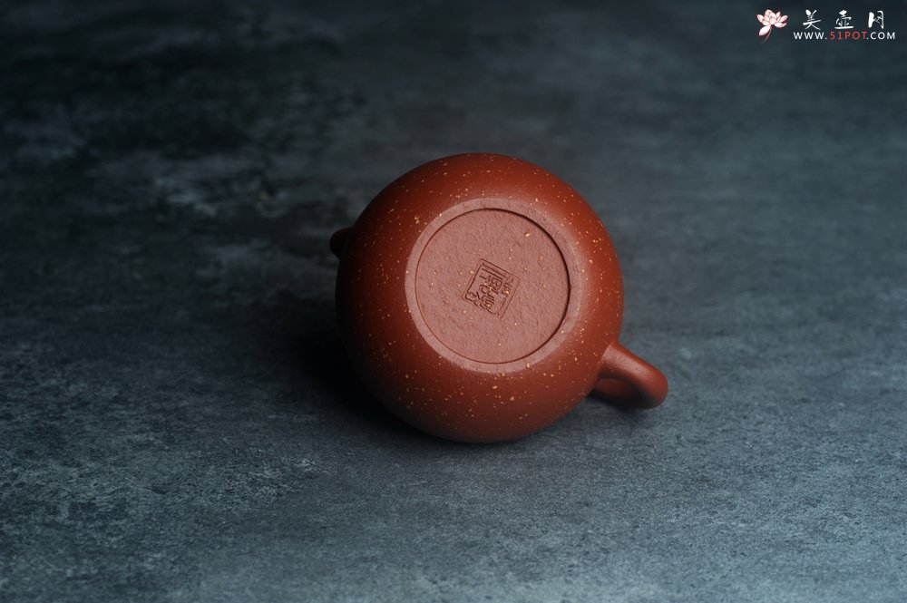紫砂壶图片：美壶特惠 优质赵庄红泥铺砂小品文旦壶 茶人醉爱 - 宜兴紫砂壶网