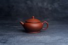 紫砂壶图片：美壶特惠 90年代老料传统老工艺摹古打造 油性十足 铁质丰富 手工摹古水平壶 独孔 已加过滤网 - 宜兴紫砂壶网