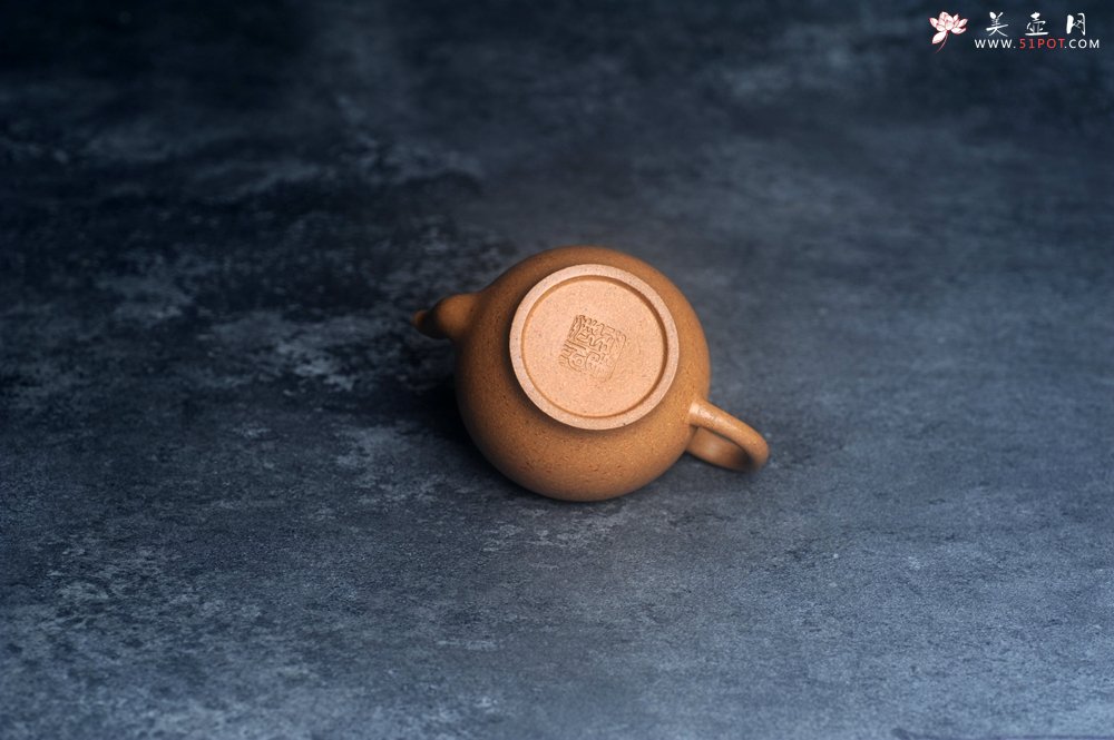 紫砂壶图片：美壶特惠 油润五彩段泥莲子宫灯壶 - 宜兴紫砂壶网