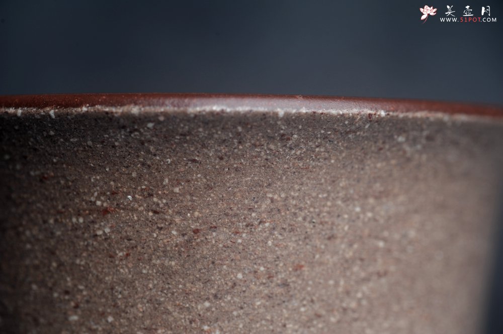 紫砂壶图片：美美杯特惠 精致花鸟紫泥粉黄金段泥主人杯 特文气 - 宜兴紫砂壶网