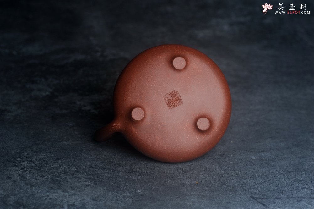 紫砂壶图片：潜力股周小培全手工降坡泥子冶石瓢 范小君徒杨志超装饰岁寒三友 特文气 - 宜兴紫砂壶网